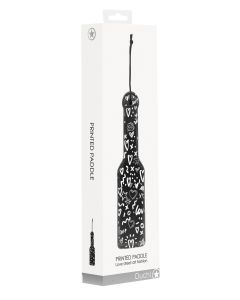 Shots Ouch Love Street Art Fashion Printed Paddle