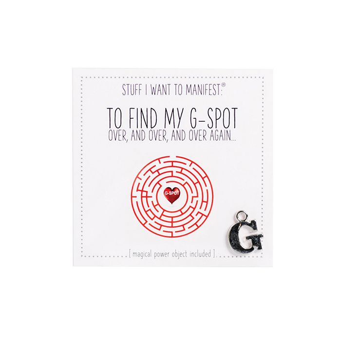 Warm Human Find My G Spot Mini Card & Charm
